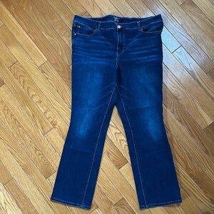 Maurices Women’s Size 22W TALL Blue Bootcut Jeans with Stretchy Denim